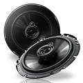 Pioneer 165 mm Front/Rear Coaxial Loudspeaker Boxes for VW Touareg 1 240 Watt