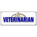 SignMission B-Veterinarian Veterinarian Banner Sign - Vet Animal Hospital