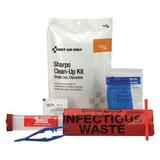 FIRST AID ONLY 90538 Sharps Clean Up Kit,8-27/64 in. L,White
