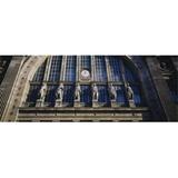 Panoramic Images PPI74515L Low angle view of statues on a railroad station building Gare Du Nord Paris France Poster Print by Panoramic Images - 36 x 12