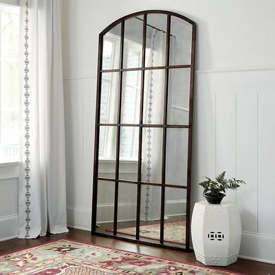 Amiel Arch Aged Brown Antiqued Mirror - Ballard Designs