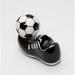 Cosmos Gifts Soccer Shoes 2-Piece Salt & Pepper Shaker Set Earthenware in Black/White | 1.38 H x 1.63 W in | Wayfair 10466