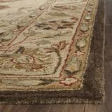 White 27 x 0.63 in Area Rug - Lark Manor™ Armintha Oriental Hand-Tufted Wool Beige Area Rug Wool | 27 W x 0.63 D in | Wayfair THRE6840 30574829