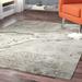 Gray 93 x 0.75 in Area Rug - Latitude Run® Annan Abstract Hand Tufted Silver Area Rug Viscose/Wool | 93 W x 0.75 D in | Wayfair LTRN4834 30573442