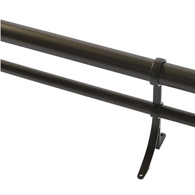 Double Rod Drapery Hardware Kit - Bronze, 60" - 108" - Ballard Designs