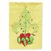 Carolines Treasures 8501-FLAG-PARENT Christmas Tree Fleur de lis Flag multicolor
