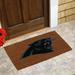 Carolina Panthers Logo 20'' x 30'' Coir Doormat