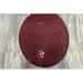 Daniels Bath Molded Round Toilet Seat Wood Toilet Seats in Brown | 2 H x 16 W x 14.5 D in | Wayfair Toilet Seat BURGUNDY STONE