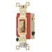 ZORO SELECT 4903GLI Wall Switch,Ivory,3-Way Switch,1 to 2 HP