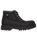 Skechers Men's Verdict Boots | Size 8.5 | Black | Leather/Synthetic