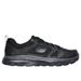 Skechers Men's Work Relaxed Fit: Flex Advantage SR Sneaker | Size 10.0 Wide | Black | Leather/Textile/Synthetic