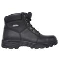 Skechers Men's Work: Relaxed Fit - Workshire ST Boots | Size 12.0 | Black | Leather/Synthetic