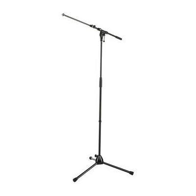 K&M 210/9 Tripod Microphone Stand with Telescoping Boom (Black) 21090-500-55