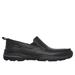 Skechers Men's Relaxed Fit: Harper - Forde Loafer Shoes | Size 11.0 | Black | Leather/Synthetic/Textile