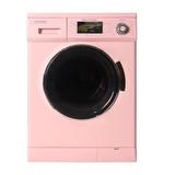 Equator All-in-One Vented/Ventless Washer-Dryer 1.57cf/13lb 1200 RPM 110V | 33.5 H x 23.5 W x 22 D in | Wayfair EZ 4400 CV Pink