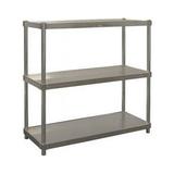 Prairie View N204860-3 Complete 3 Tier Shelving Units- 48 x 20 x 60 in.