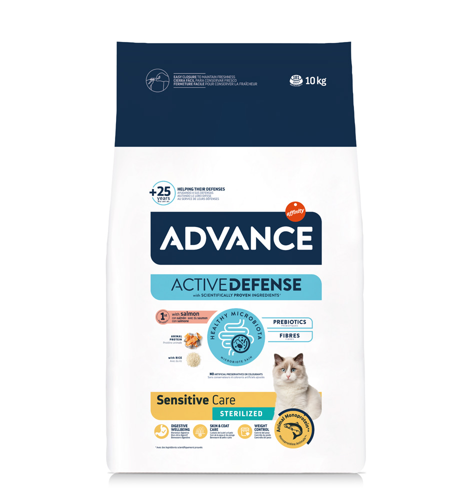 Advance Cat Sterilized Sensitive Crocchette per gatto - 10 kg