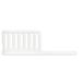 Evolur Toddler Bed Rail, Solid Wood in White | 26 H x 55 W x 15 D in | Wayfair 846-FW