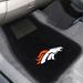 Denver Broncos 2-Piece Embroidered Car Mat Set