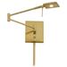 George Kovacs Lighting - George s Reading Room-8W 1 LED Swing Arm Wall Sconce in