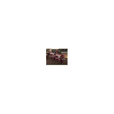 Cambro VBRL5158 Hot Red 5' Versa Food / Salad Bar with Standard Casters - Low Height