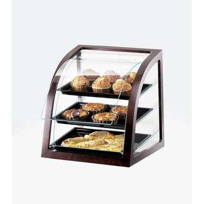 Cal-Mil Euro CAL-MIL P255-52 Euro Wood Trim Display Case 17''x17'