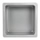 PME SQR154 Anodised Aluminium Square Cake Pan 15 x 15 x 4-Inch Deep, Silver