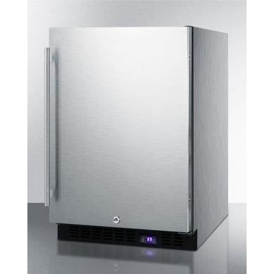 Summit SCFF53BCSS SCFF53BCSS 24" 4.72 Cu. Ft. Built-In Undercounter Freezer with Frost-Free Operatio