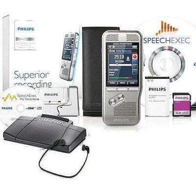 Philips DPM-8000DT Digital Pocket Memo with Speech Exec Pro Dictation and Transcription Software wit