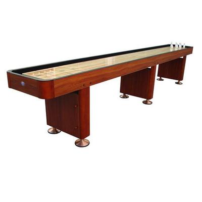 Generic Playcraft Woodbridge 14' Cherry Shuffleboard Table