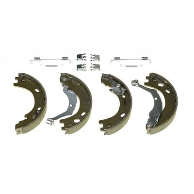 BREMBO Bremsbackensatz, Feststellbremse hinten rechts links mit Zubehör für LAND ROVER SFS500012A LR025151A SFS500010A S