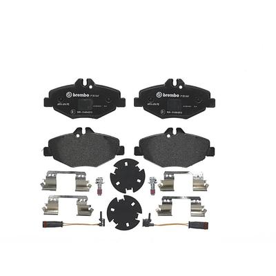 BREMBO Bremsbelagsatz, Scheibenbremse vorne rechts links mit Zubehör für MERCEDES-BENZ A0044208720 A0044207920 A00342099