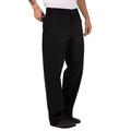 Chef Works A674-XL Executive Chefs Trouser, X-Large, Black