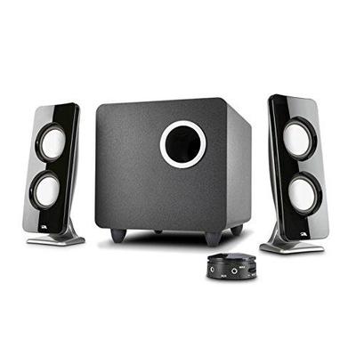 Cyber Acoustics Booming Curve Series Immersion 62W Speaker System with Control Pod (CA-3610)