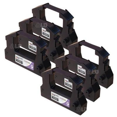 LD Products LD Epson Compatible Replacement 6 Pack Purple POS Ribbon Cartridges - ERC-28P