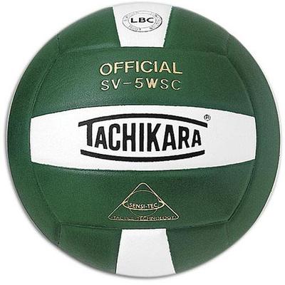 Tachikara SV-5WSC Volleyball - Dark Green/White