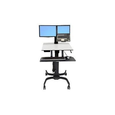 Ergotron WorkFit-C - Dual Sit-Stand Workstation