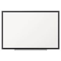 Quartet Classic Porcelain Magnetic Whiteboard, 60 x 36, Black Aluminum Frame