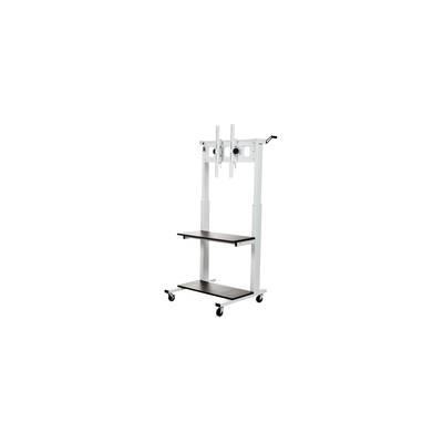 Luxor Luxor Crank Adjustable Flat Panel Tv Cart