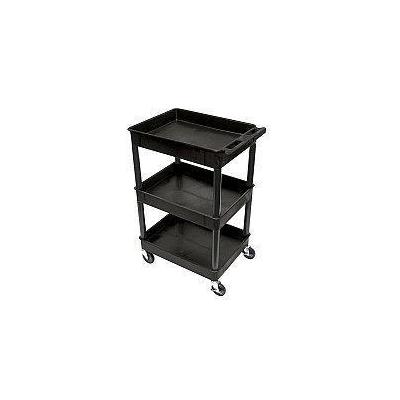 H. Wilson Tub Cart 3 Shelves STC111-B STC111B