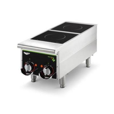 Vollrath Heavy-duty Induction Hotplate - 2 Hob, Manual, Back Of The House