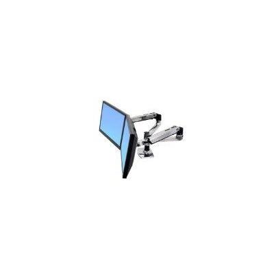 Ergotron LX Dual Side by Side Arm for Up to 24 inch Monitor