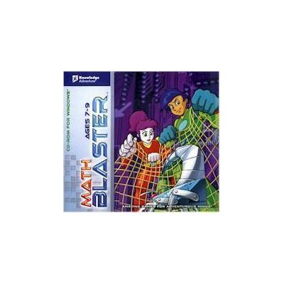 Knowledge Adventure Math Blaster Ages 7-9 (Educational Game Jewel Case - PC)