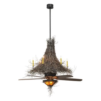 Meyda Tiffany 68w Twigs W/fan Light Chandel-Air 151790