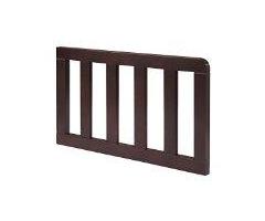 Interactive Solutions by Kids R Us Curved Toddler Guard Rail - Dark Chocolate, Dark Chocolate