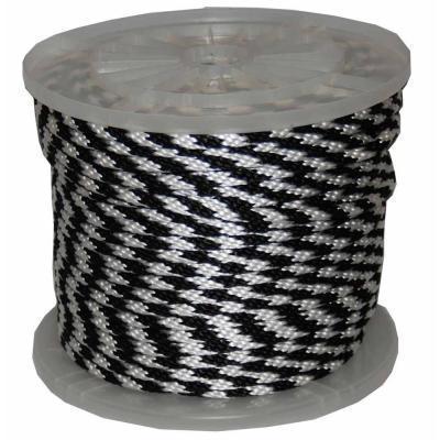 Evans Rope: T.W. Evans Cordage Rope 1/2 in. x 300 ft. Solid Braid Multi-Filament Polypropylene Derby