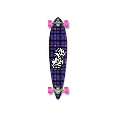 Epic Complete Longboard PINTAIL Skateboard 40"" X 9"" - DICE