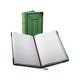 Record/Account Book Record Rule Green/Red 500 Pages 12 1/2 x 7 5/8