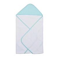 Trend Lab Cocoa Mint Dot Hooded Towel Bouquet, Mint