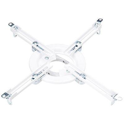 Peerless Ceiling Mount for Projector 50lbs Load Capacity, White PRGS-UNV-W
